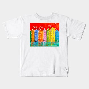 Houses. Amsterdam Kids T-Shirt